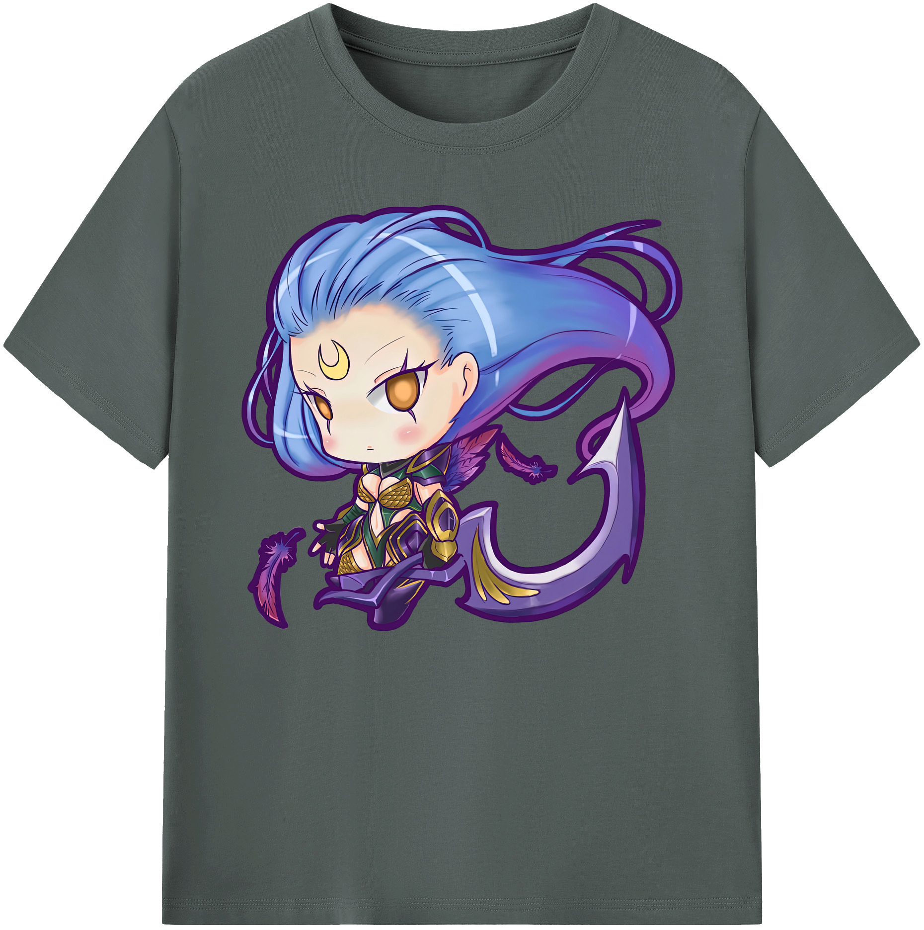 リーグ・オブ・レジェンド League of Legends LOL 綿100％ メンズ半袖Tシャツ｜肌触りやわらか＆通気性